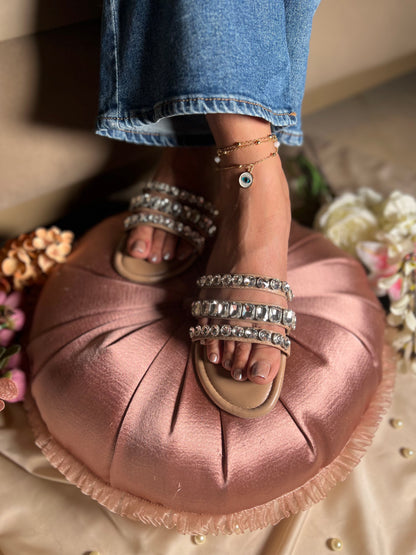 Noor Crystal Royale Embellished Flats