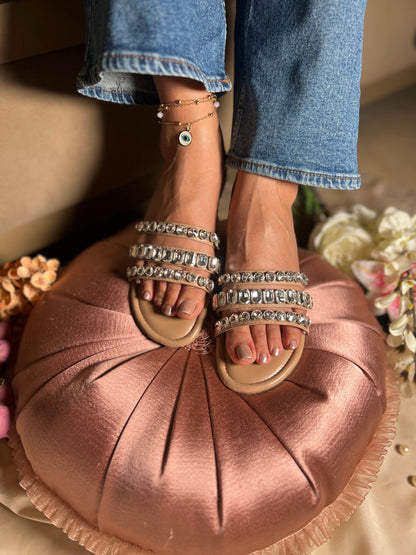 Noor Crystal Royale Embellished Flats