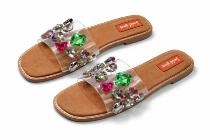 Crystal Carnival Embellished Flats