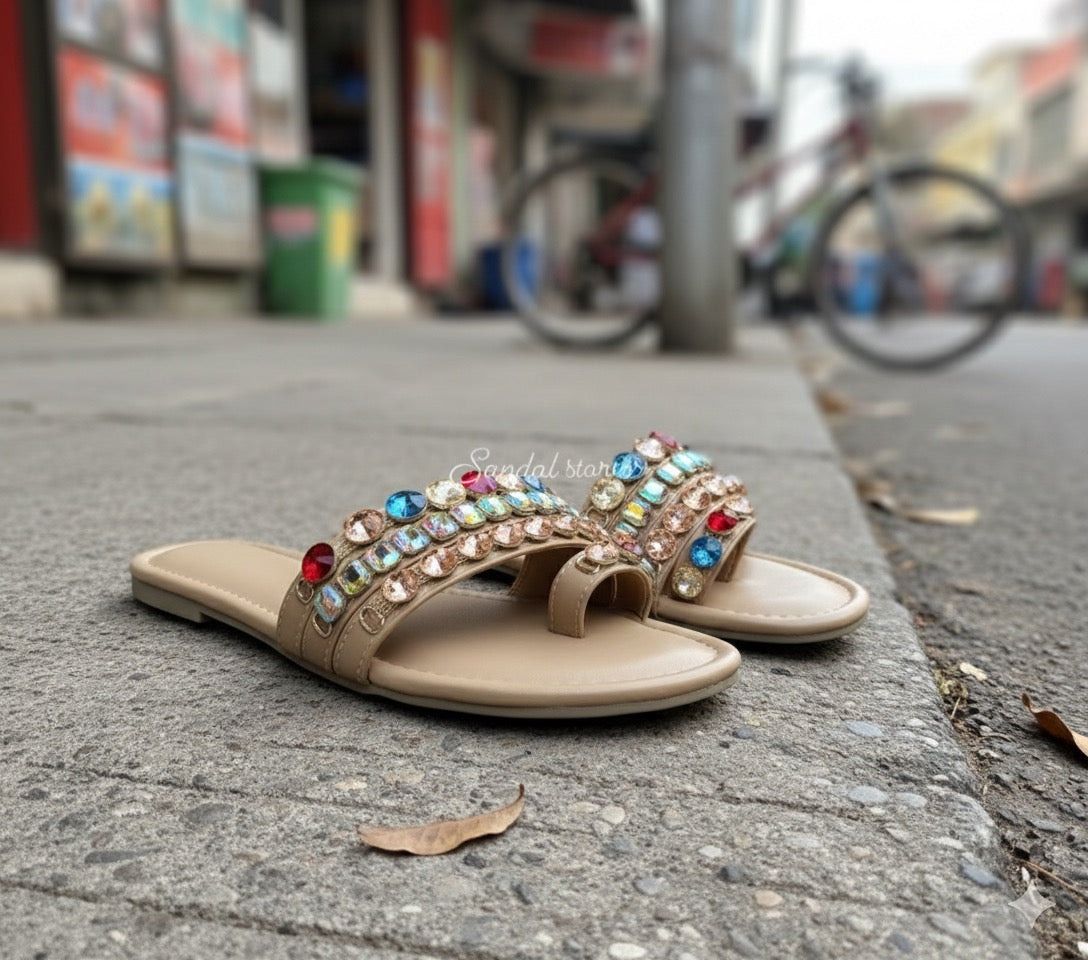 Multi-Gem Magic Slip-Ons