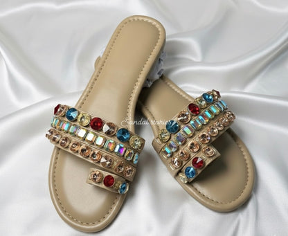 Multi-Gem Magic Slip-Ons