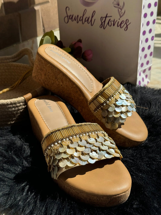 Mother of Pearl Elegance Wedges