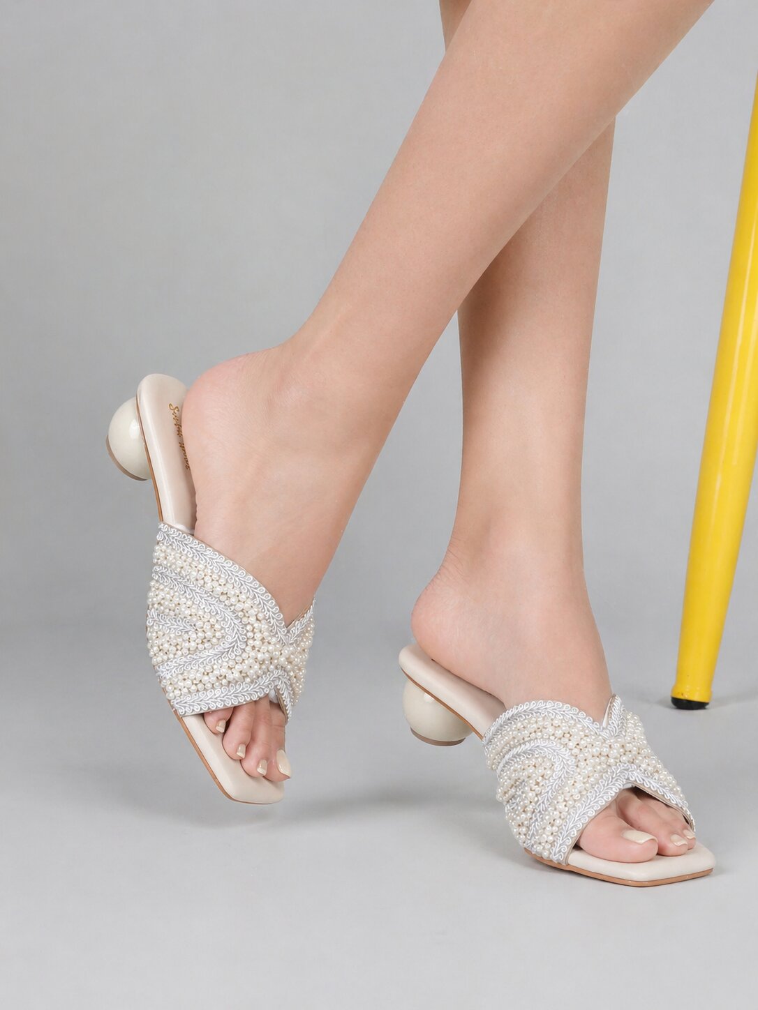 PearlStep Royal Luxe Block Heels