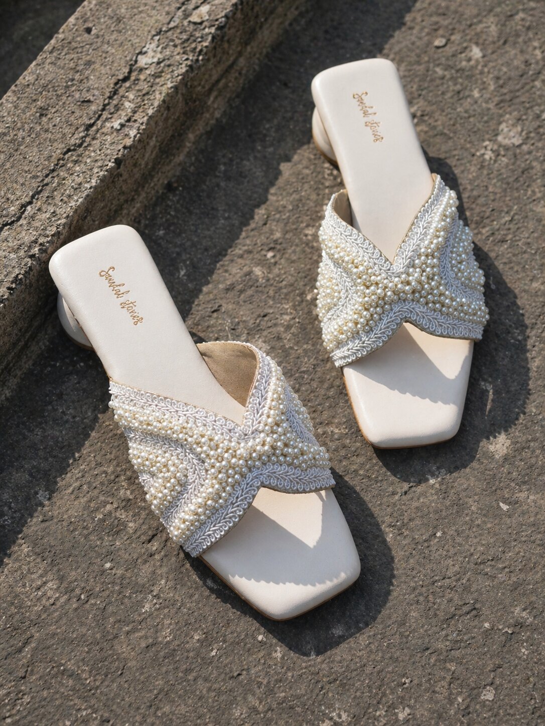 PearlStep Royal Luxe Block Heels
