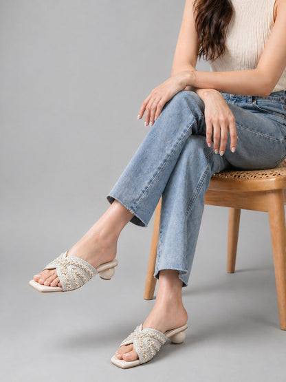 PearlStep Royal Luxe Block Heels