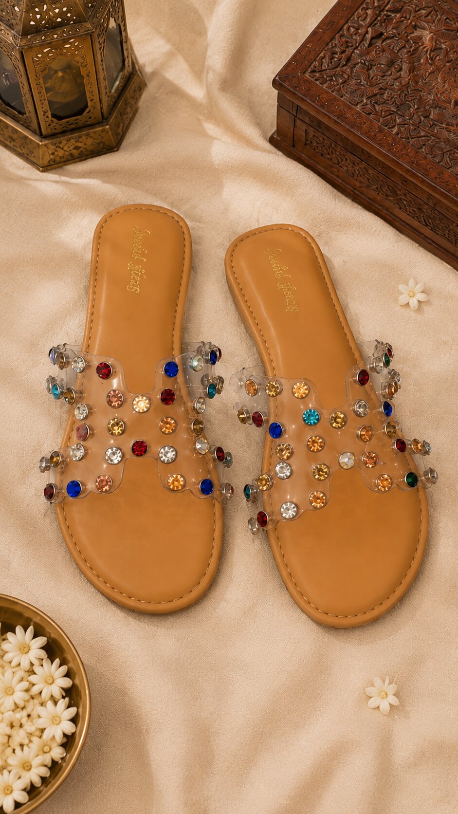 Rainbow Diamond Dew Flats