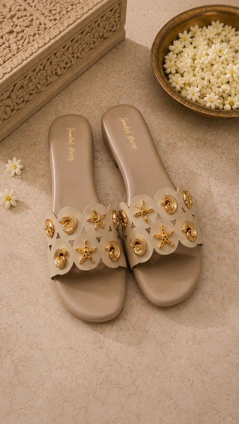 Starfish & Shell Luxe Flats