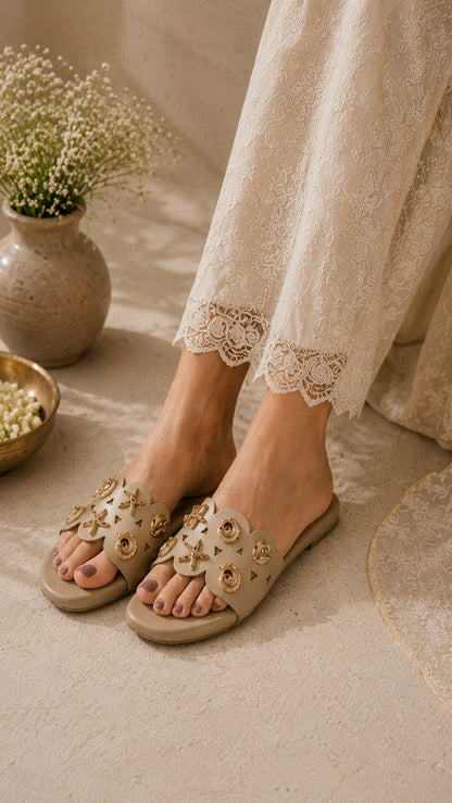 Starfish & Shell Luxe Flats