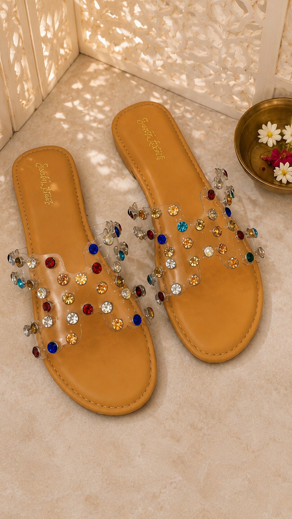 Rainbow Diamond Dew Flats