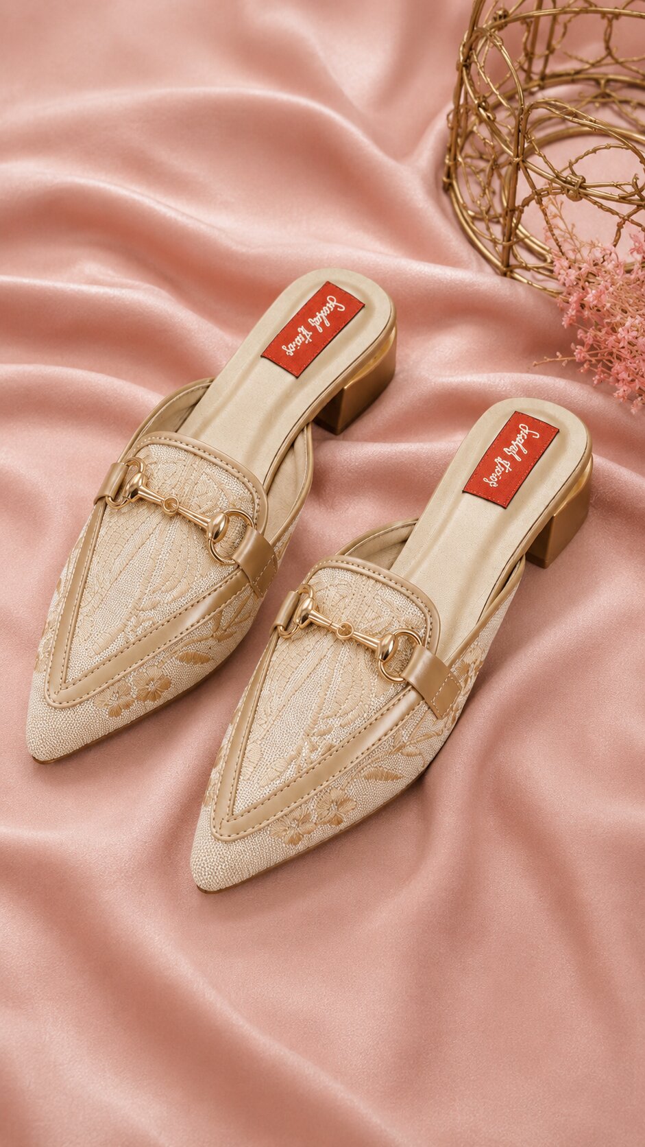 Maison Élise Mules | 1.5 Inch Heel