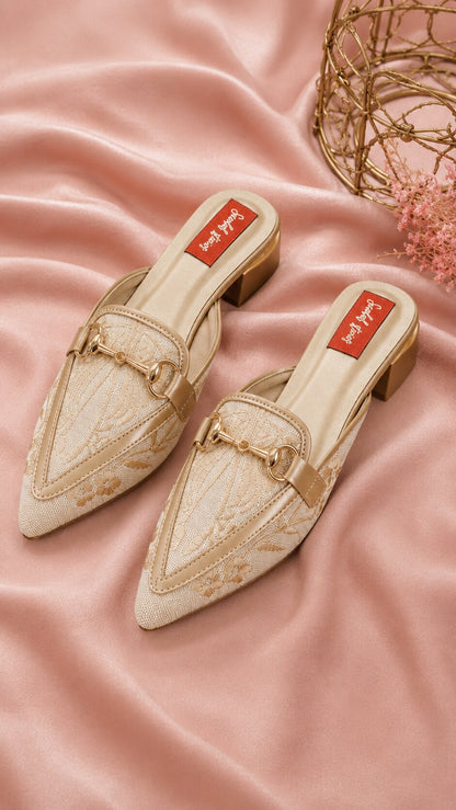 Maison Élise Mules | 1.5 Inch Heel