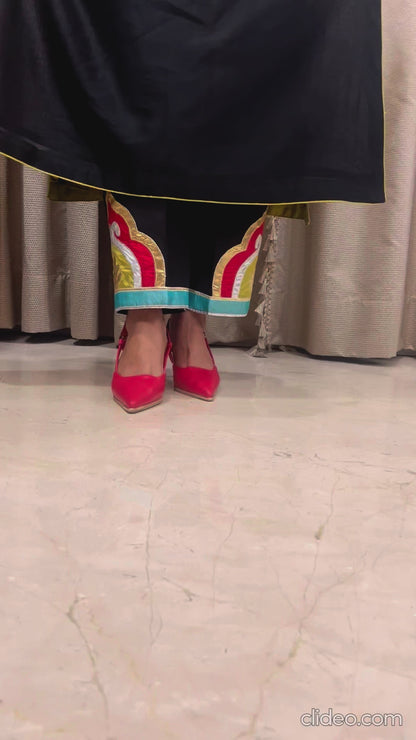 Red Charm Heels