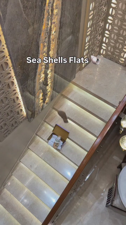 Seashell Cushioned Kolhapuri