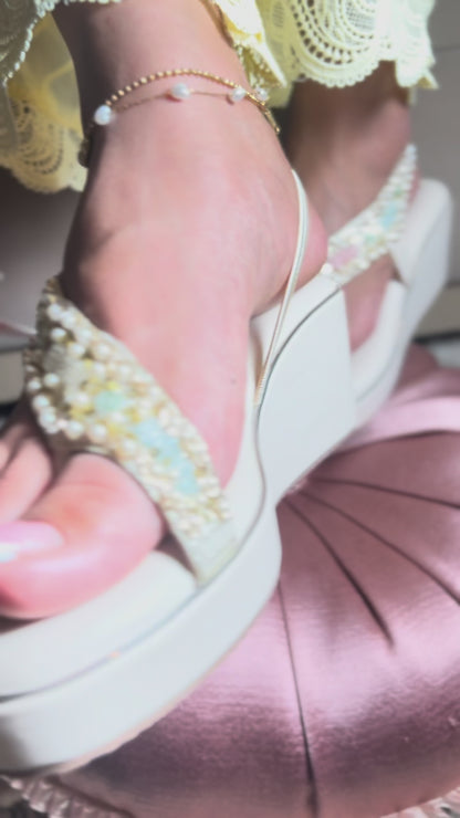 Moonlit Pearl Wedges