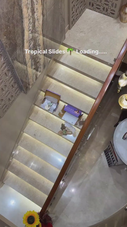 Ivory Palm Tree Flats